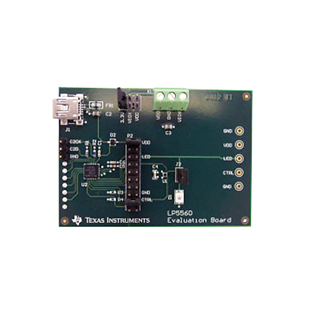 LP5560 1, Non-Isolated Outputs LED Driver Evaluation Board
